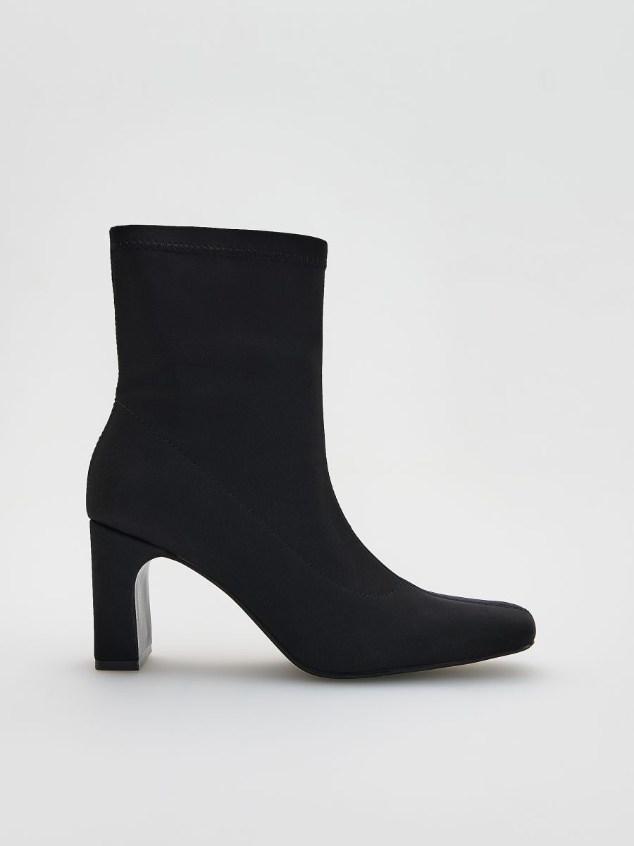Heeled ankle boots - black - RESERVED