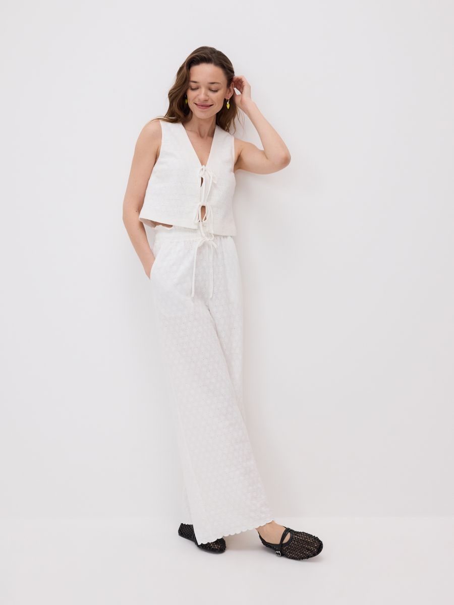 LADIES` VEST - white - RESERVED - 3