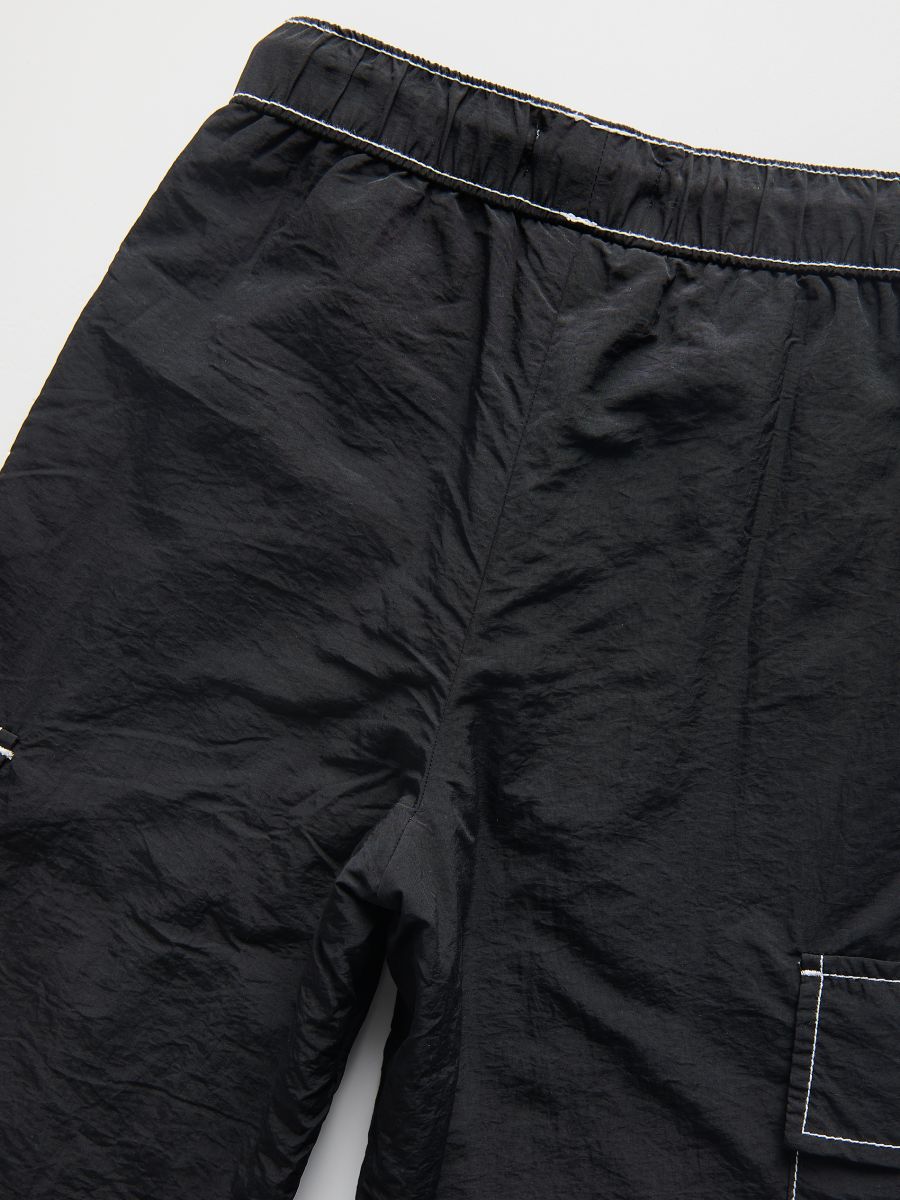 Trousers with fleece lining - black - RESERVED - 5