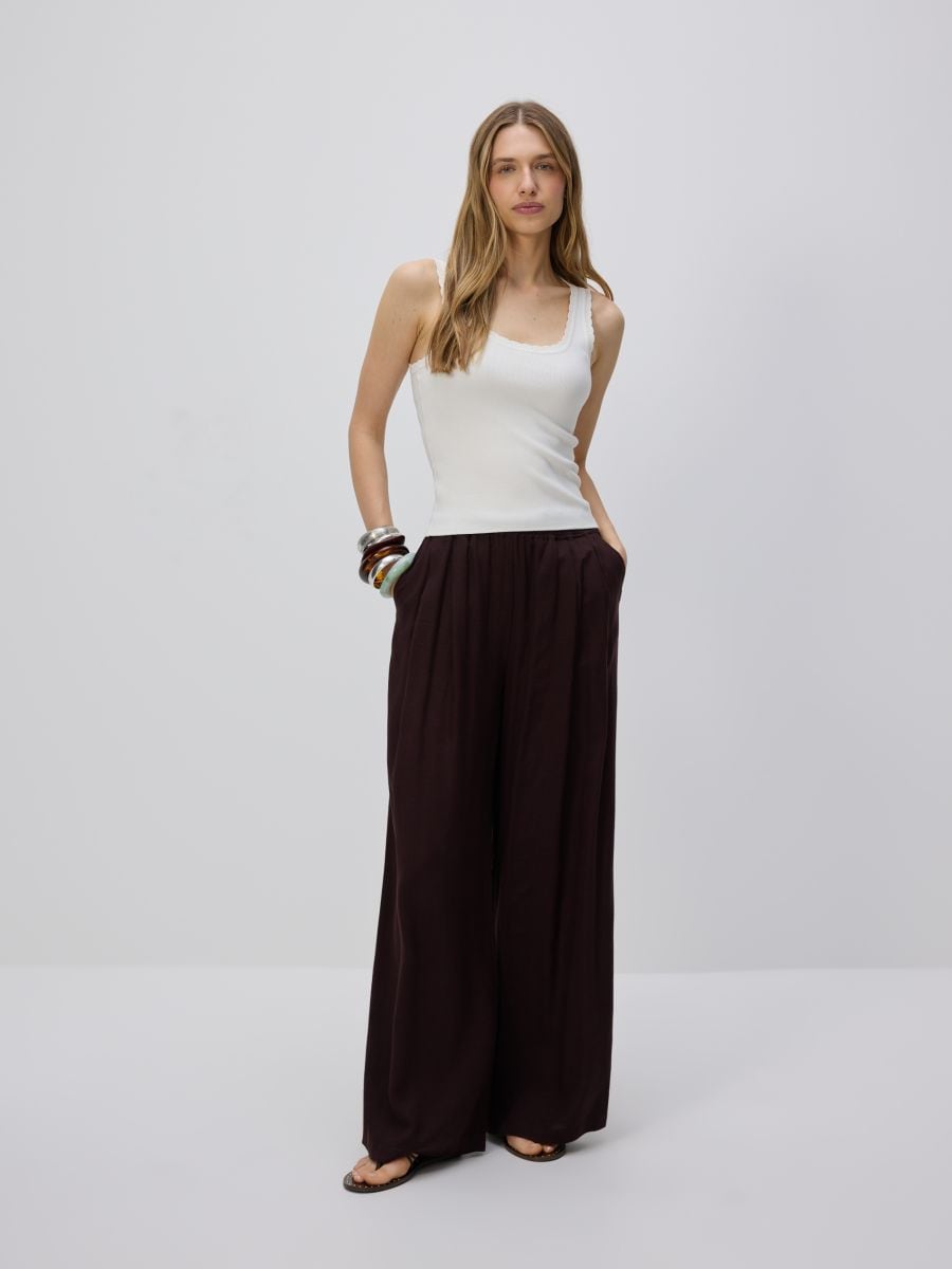 LADIES` BLOUSE - cream - RESERVED - 2