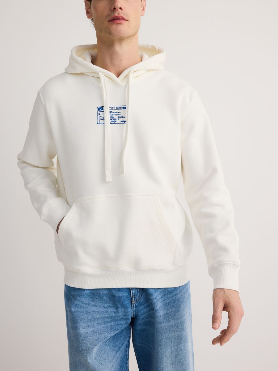 Hoodie - cream - RESERVED - 2