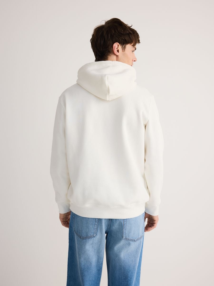 Hoodie - cream - RESERVED - 3