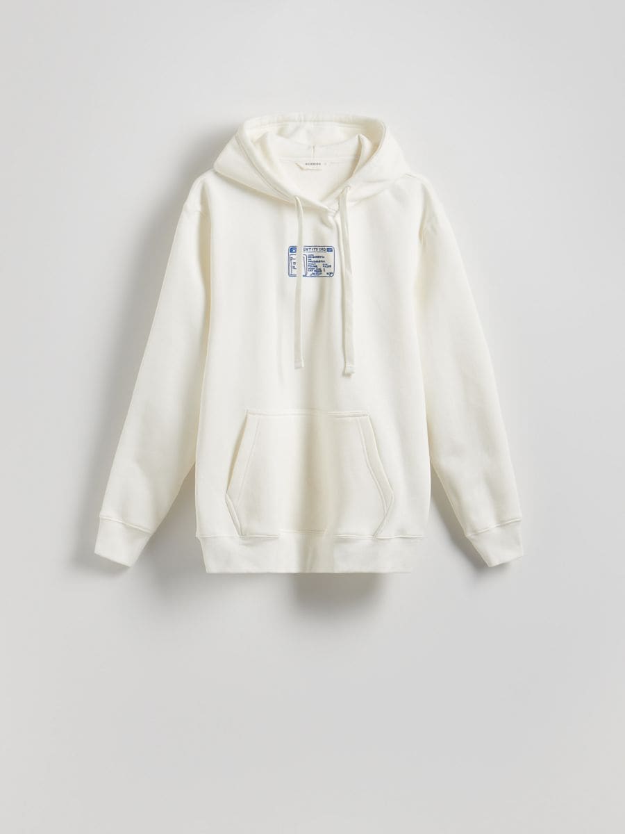 Hoodie - cream - RESERVED - 5
