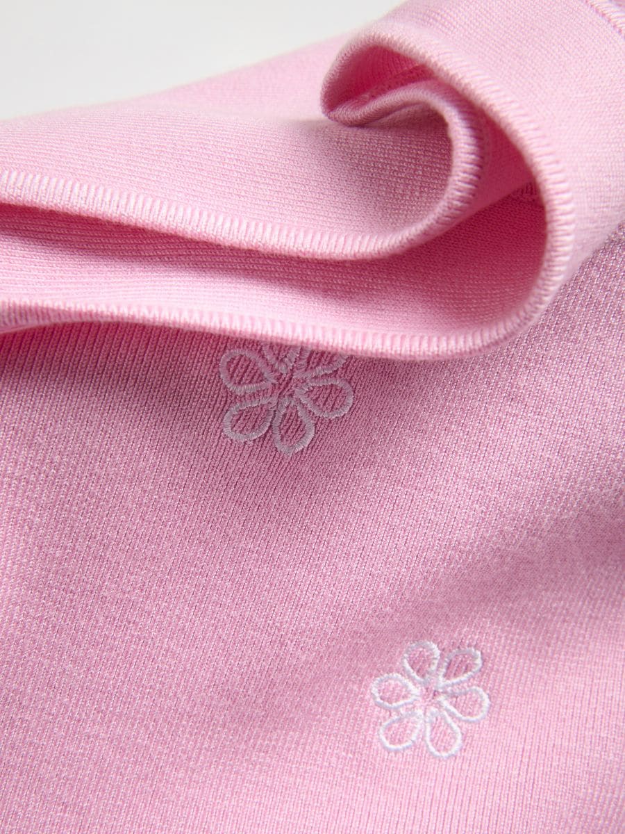 Viscose blend blouse - pink - RESERVED - 5
