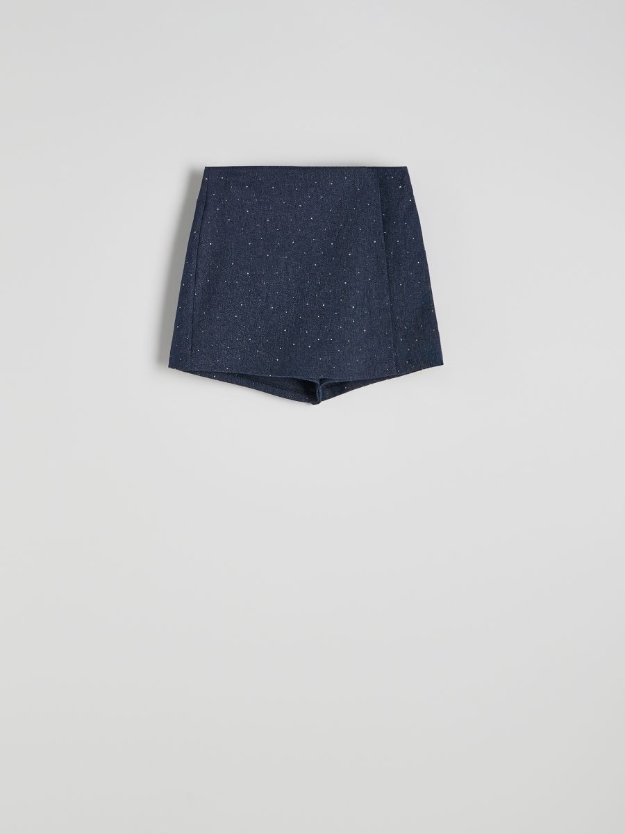 LADIES` SHORTS - navy - RESERVED