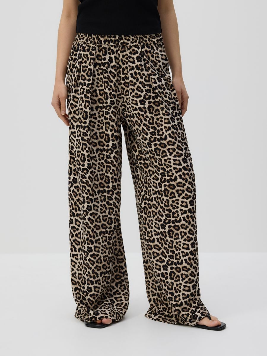Pantalon ample à pinces - Multicolore - RESERVED - 2