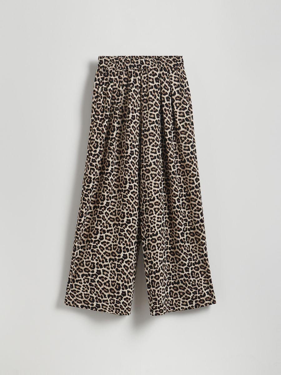 Pantalon ample à pinces - Multicolore - RESERVED - 5