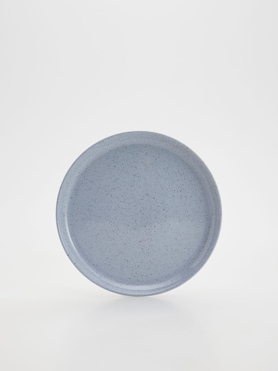 Plato de cerámica - azul claro - RESERVED