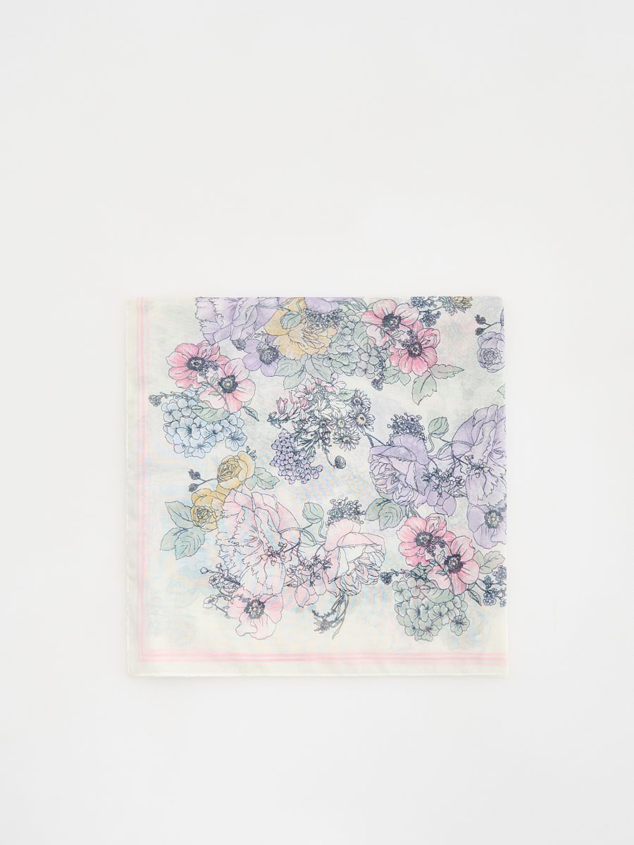 Patterned neckerchief - multicolor - RESERVED - 2