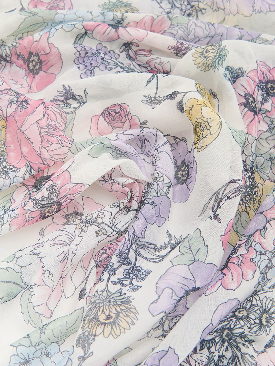 Patterned neckerchief - multicolor - RESERVED - 3