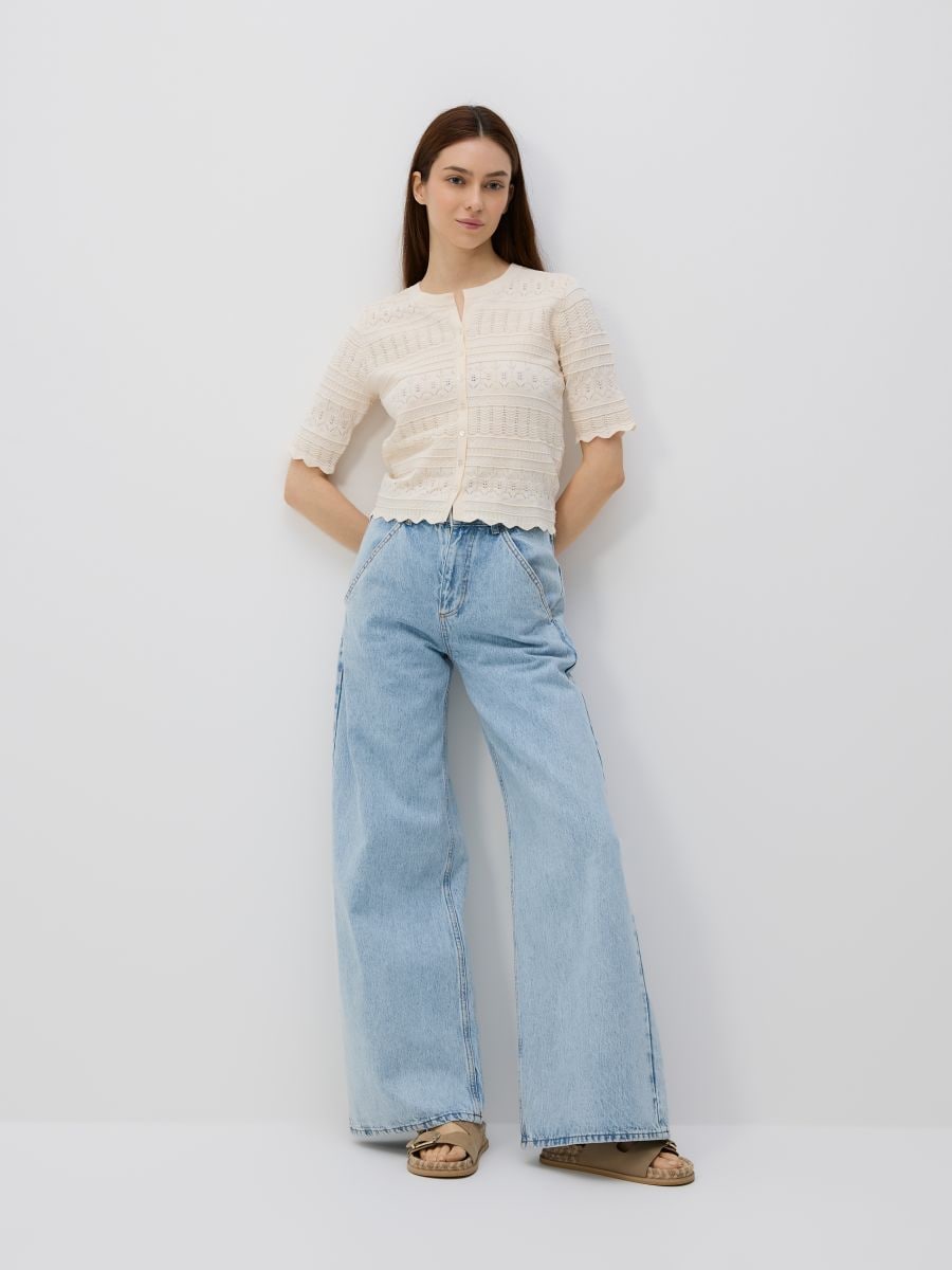 LADIES` BLOUSE - nude - RESERVED