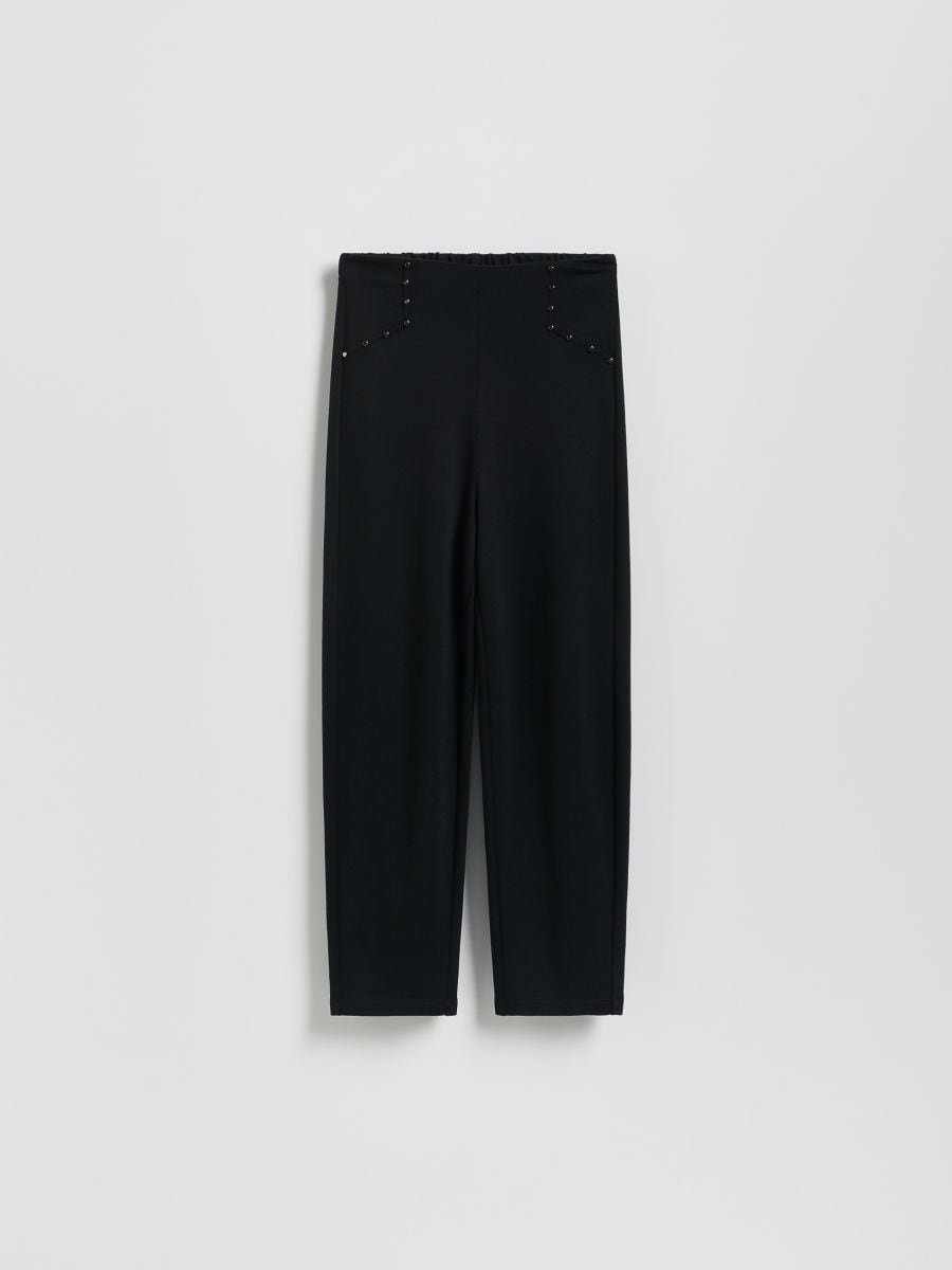GIRLS` TROUSERS - schwarz - RESERVED