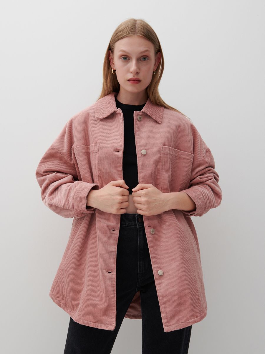 Shacket with pockets - pink - RESERVED - 3
