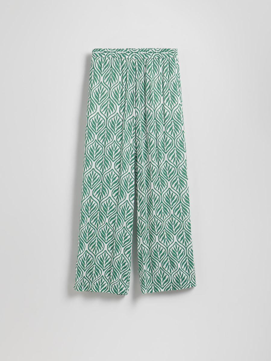 Weite Hose aus Viskose - bunt - RESERVED - 5
