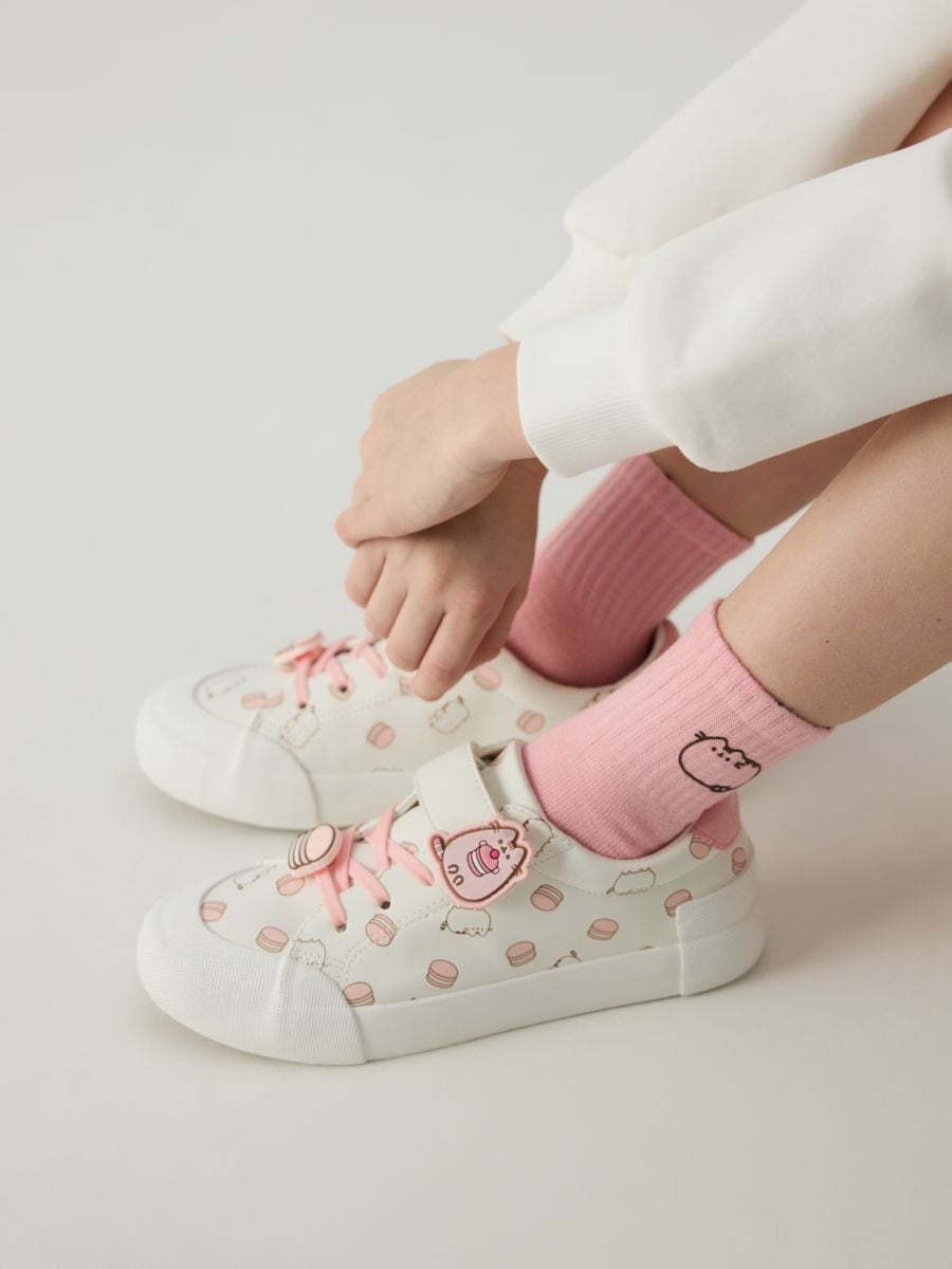 Pusheen patterned trainers - white - RESERVED - 3
