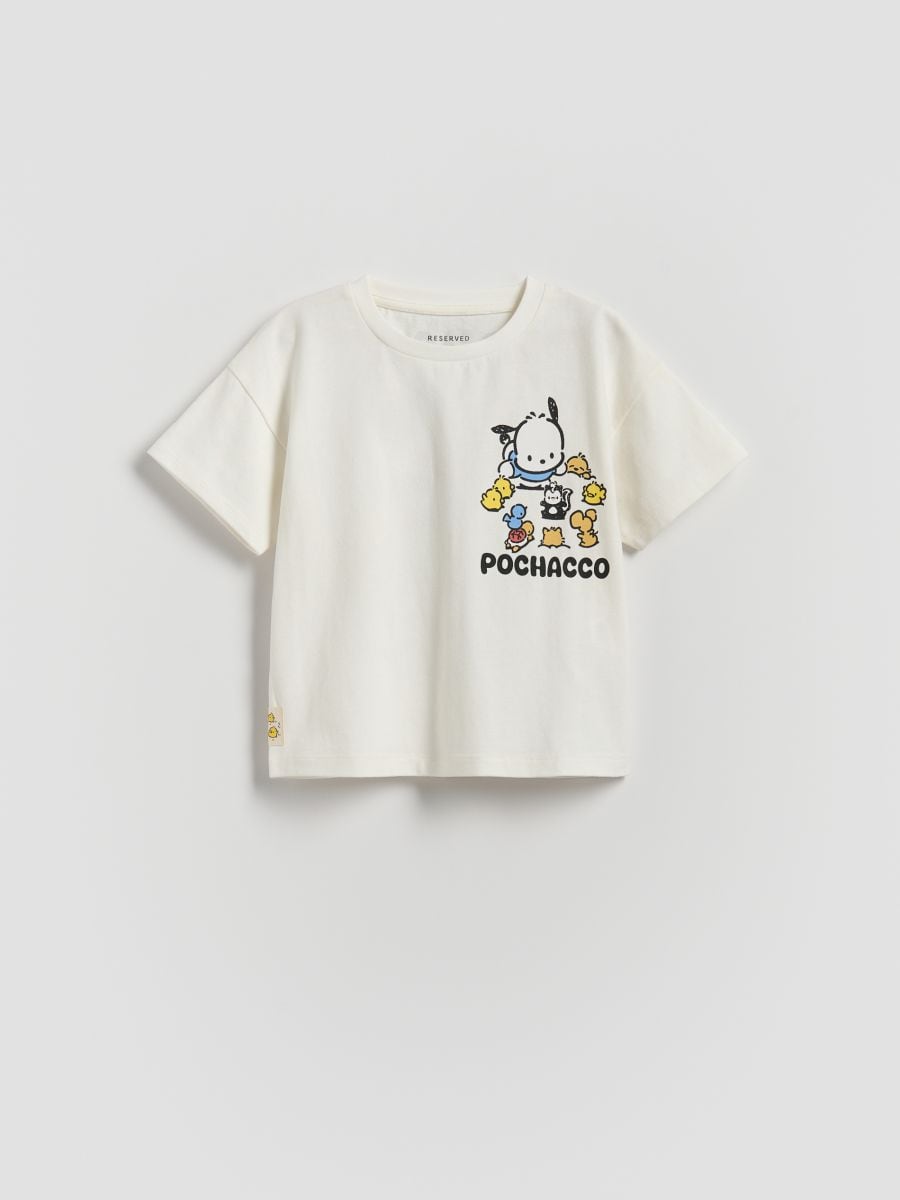 Pochacco T-shirt - cream - RESERVED