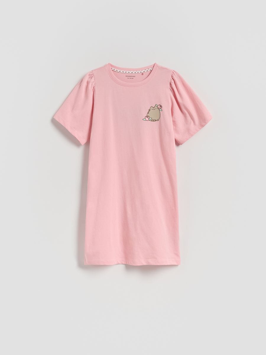 GIRLS` NIGHTDRESS - розева - RESERVED