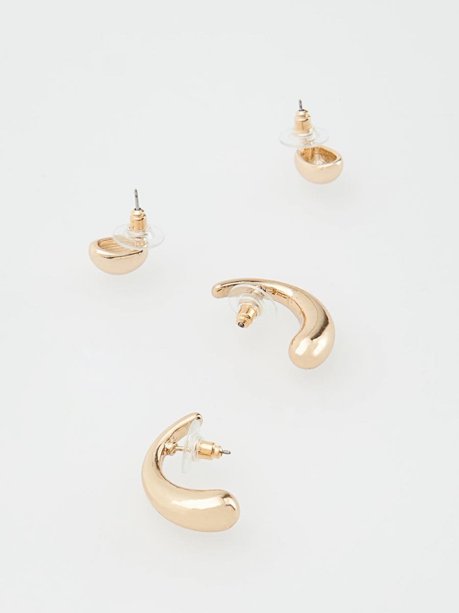 Ohrringe, 2er-Pack - gold - RESERVED - 2