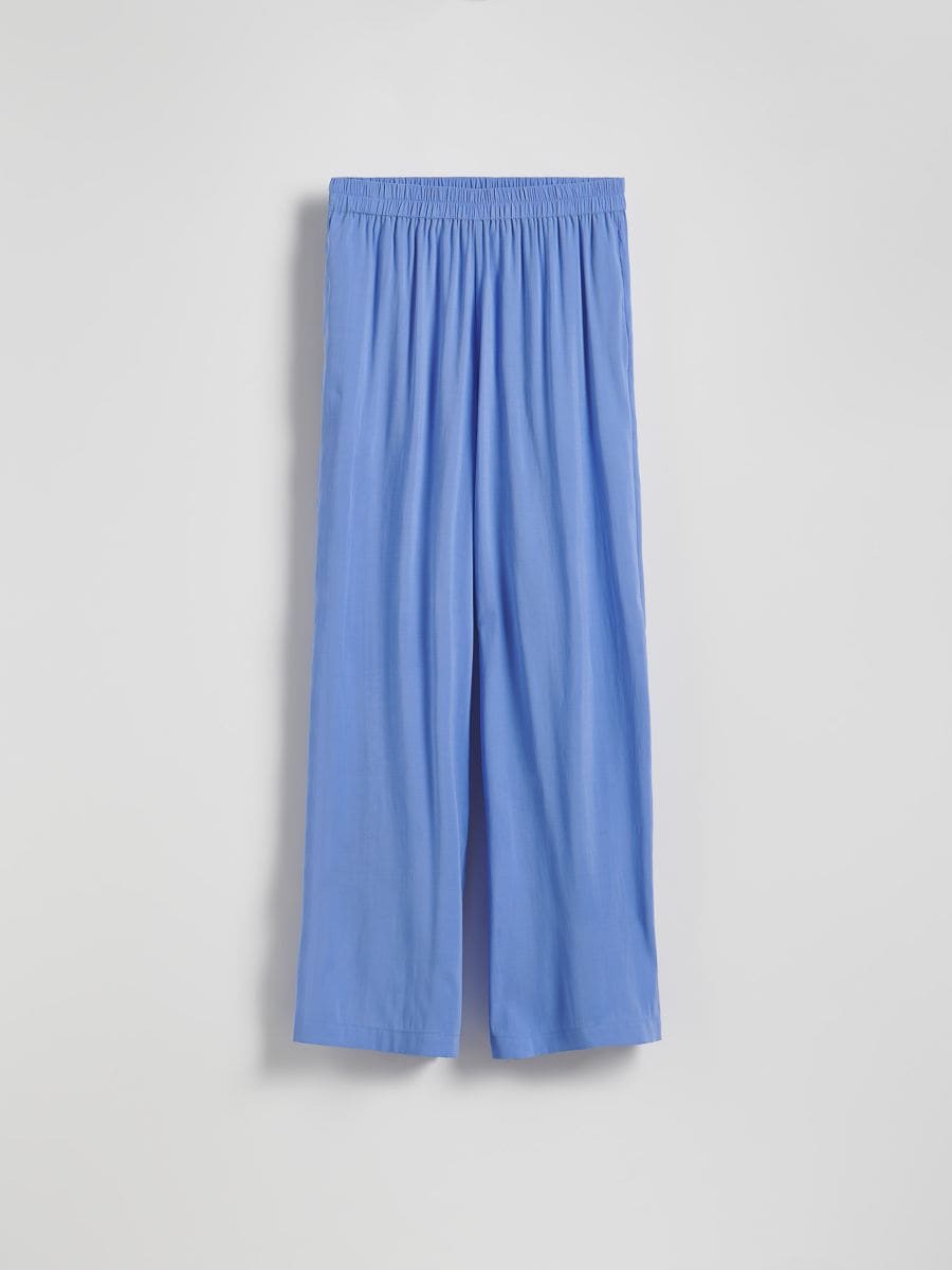 LADIES` TROUSERS - svetlo modra - RESERVED - 5