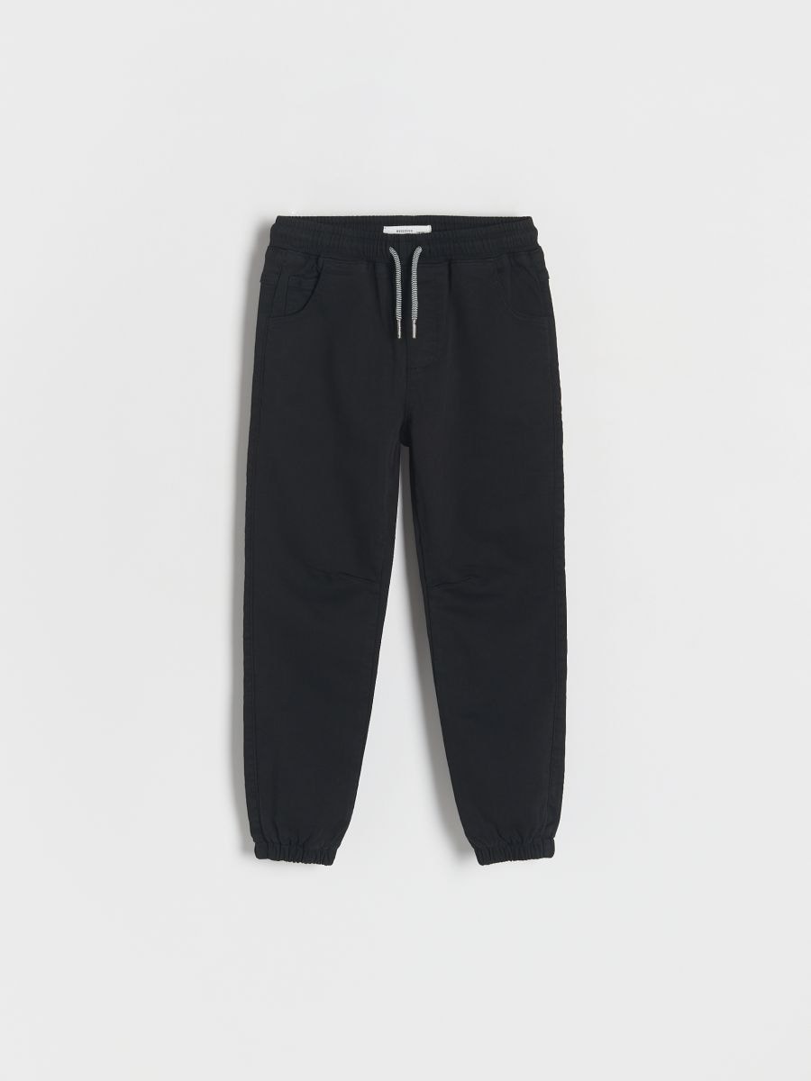 Elastic joggers - black - RESERVED