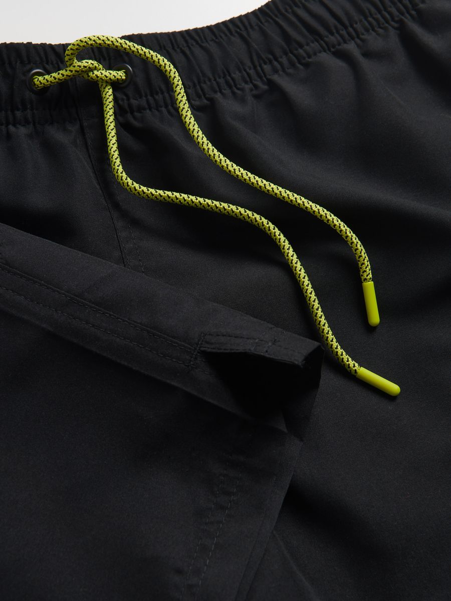 Plain beach shorts - black - RESERVED - 2