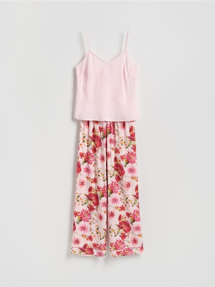 LADIES` PYJAMA - fuchsie - RESERVED