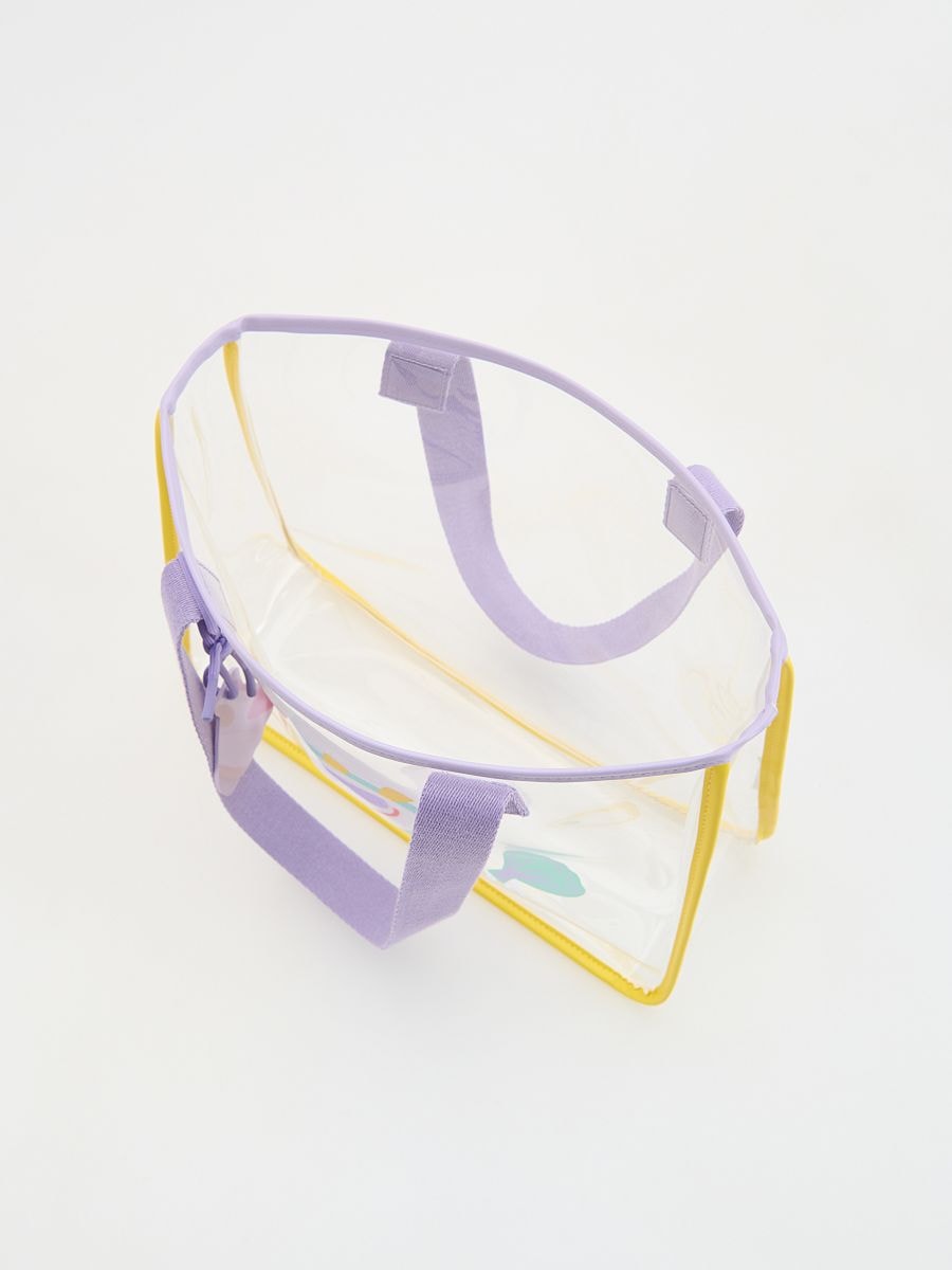 Shopper bag with holo effect - multicolor - RESERVED - 4