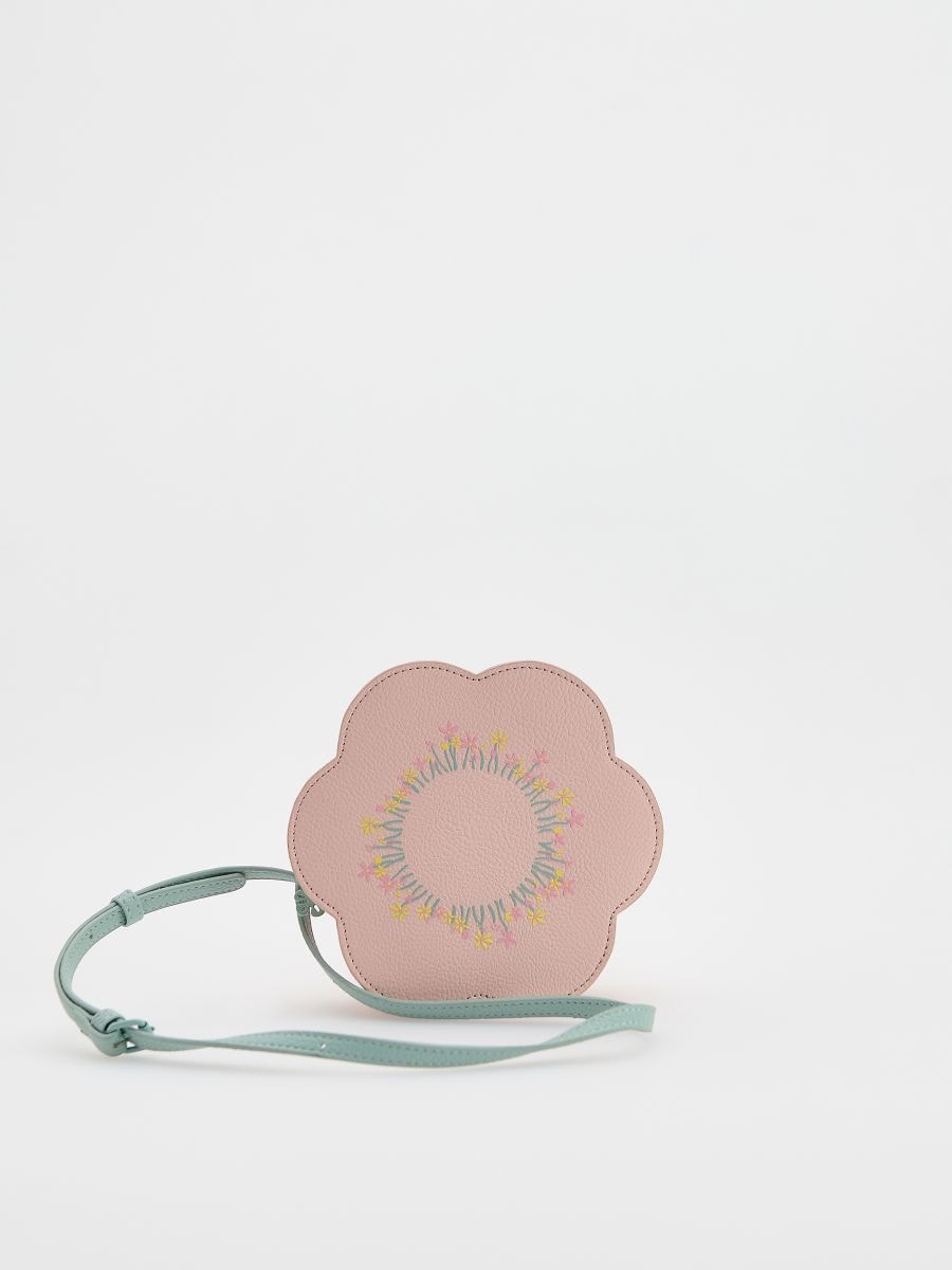 Virág alakú táska - pasztellpink - RESERVED
