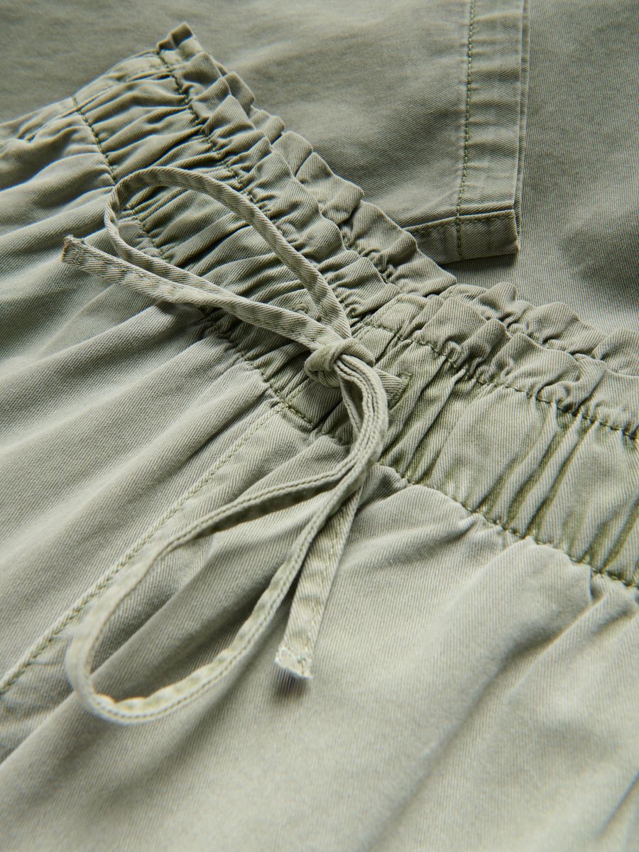 Pamučne jogger pantalone - svetlozelena - RESERVED - 2