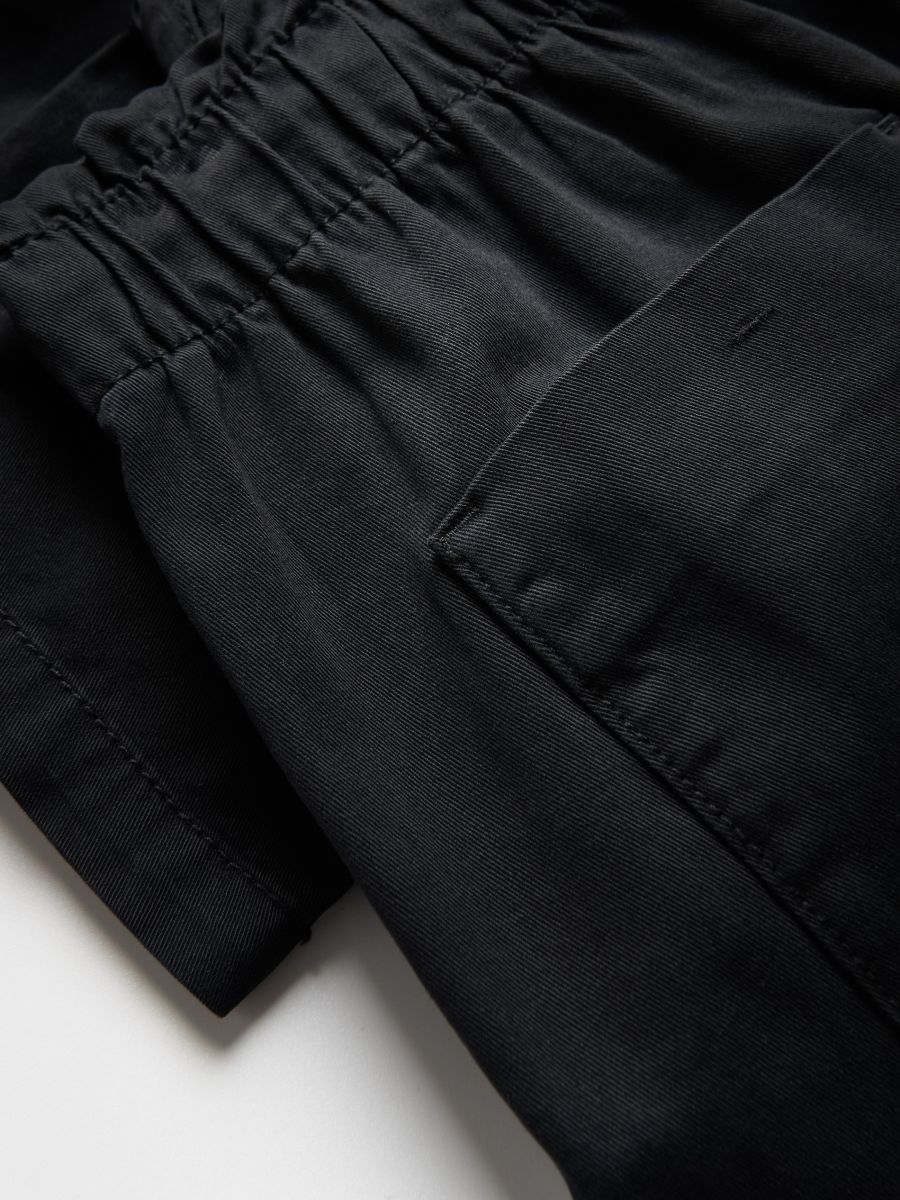 Pamučne jogger pantalone - crno - RESERVED - 6