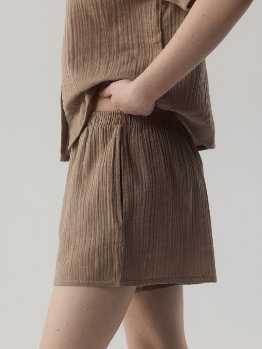 LADIES` PYJAMA - beige - RESERVED - 3