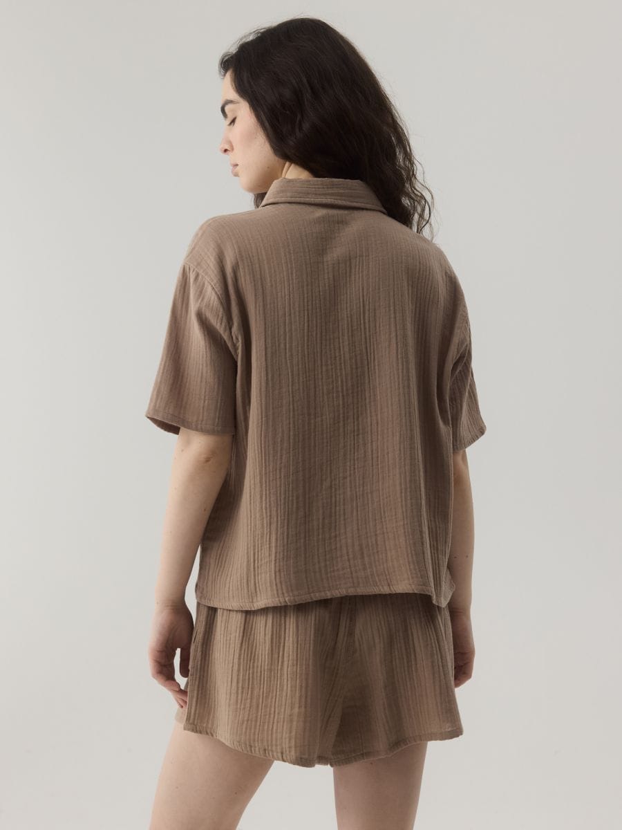 LADIES` PYJAMA - beige - RESERVED - 5