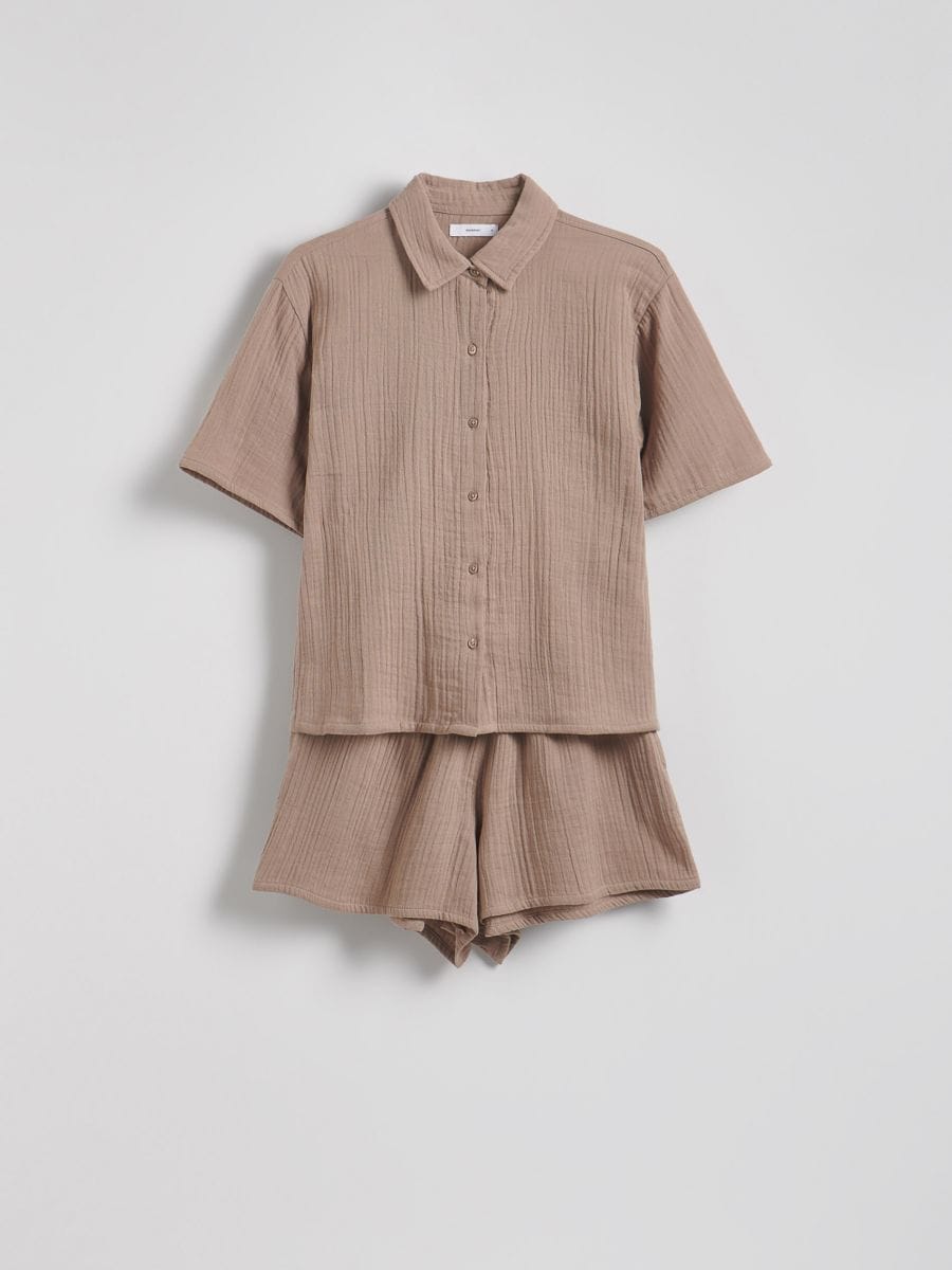 LADIES` PYJAMA - beige - RESERVED - 6