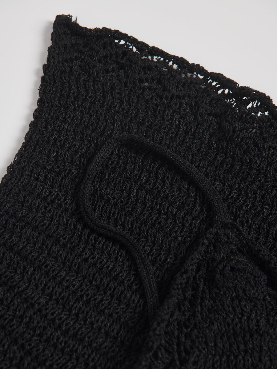 Knitted top - black - RESERVED - 7