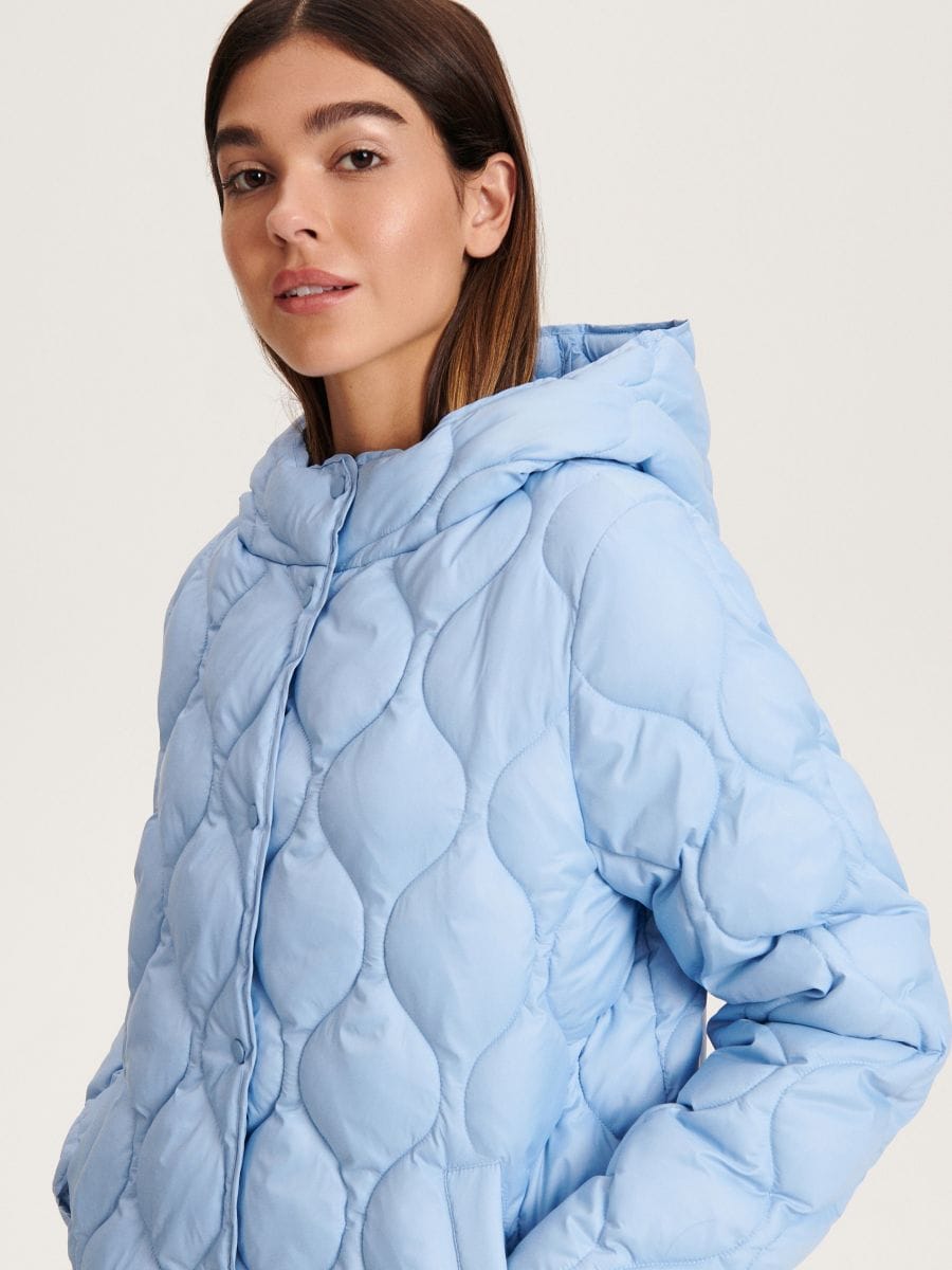 Steppjacke - hellblau - RESERVED - 3