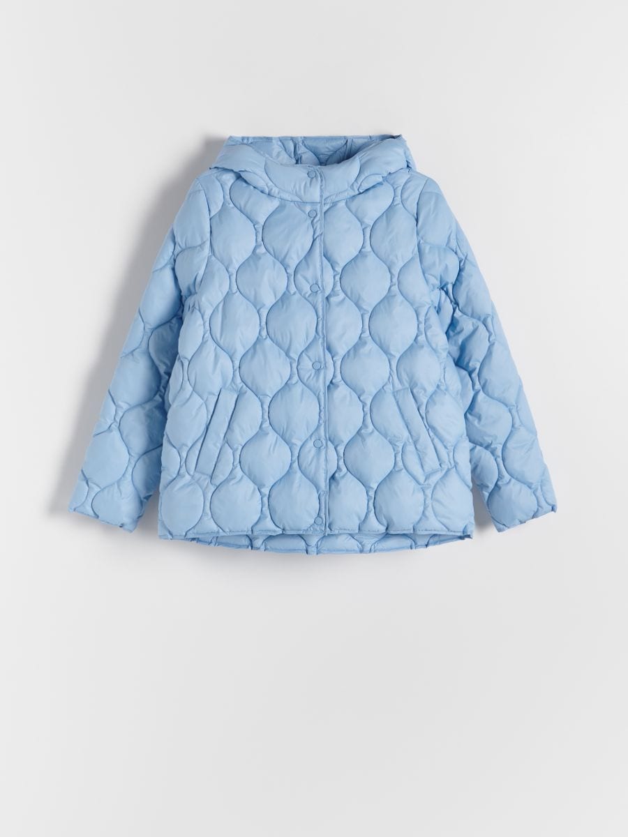 Steppjacke - hellblau - RESERVED - 4