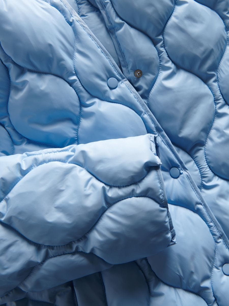 Steppjacke - hellblau - RESERVED - 5