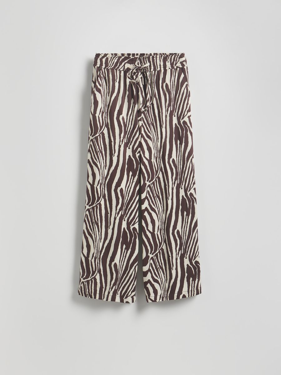 Pantalon en viscose large - Multicolore - RESERVED - 5