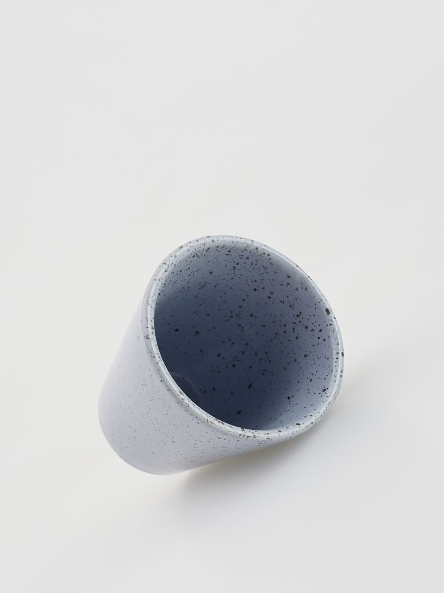 Taza de café de cerámica - azul claro - RESERVED