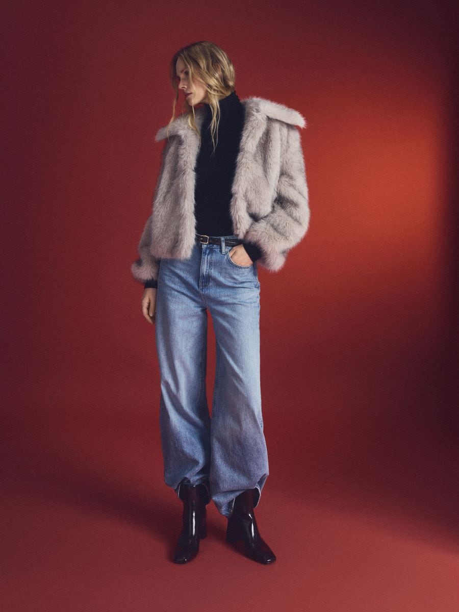 Gležnjače s visokom potpeticom - mahagoni - RESERVED