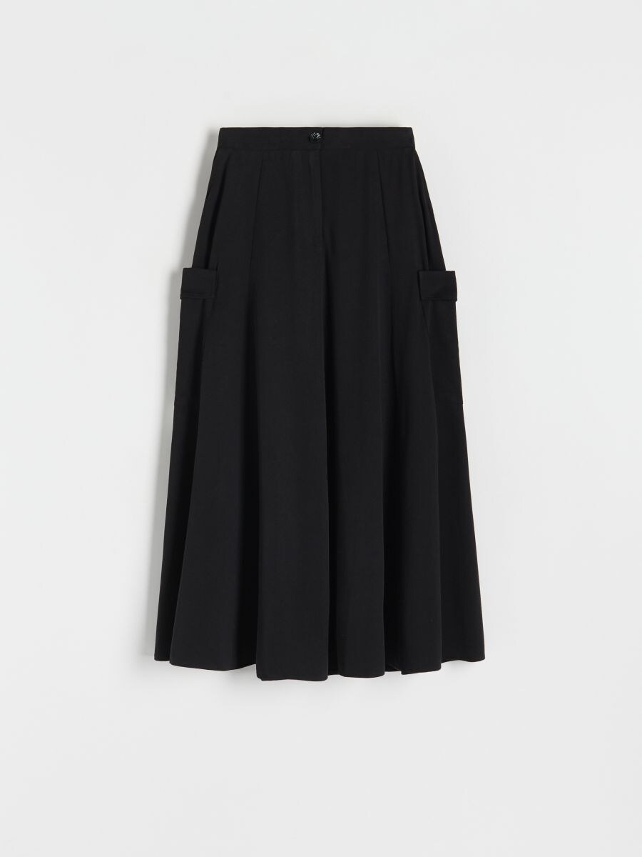 Skirt with cargo pockets - black - RESERVED - 2