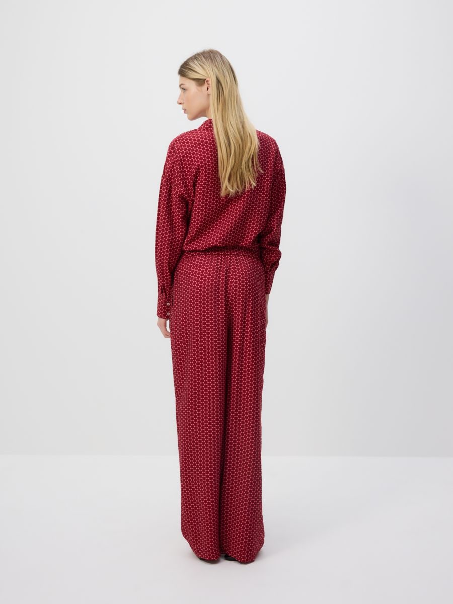 Patterned trousers - pink - RESERVED - 3