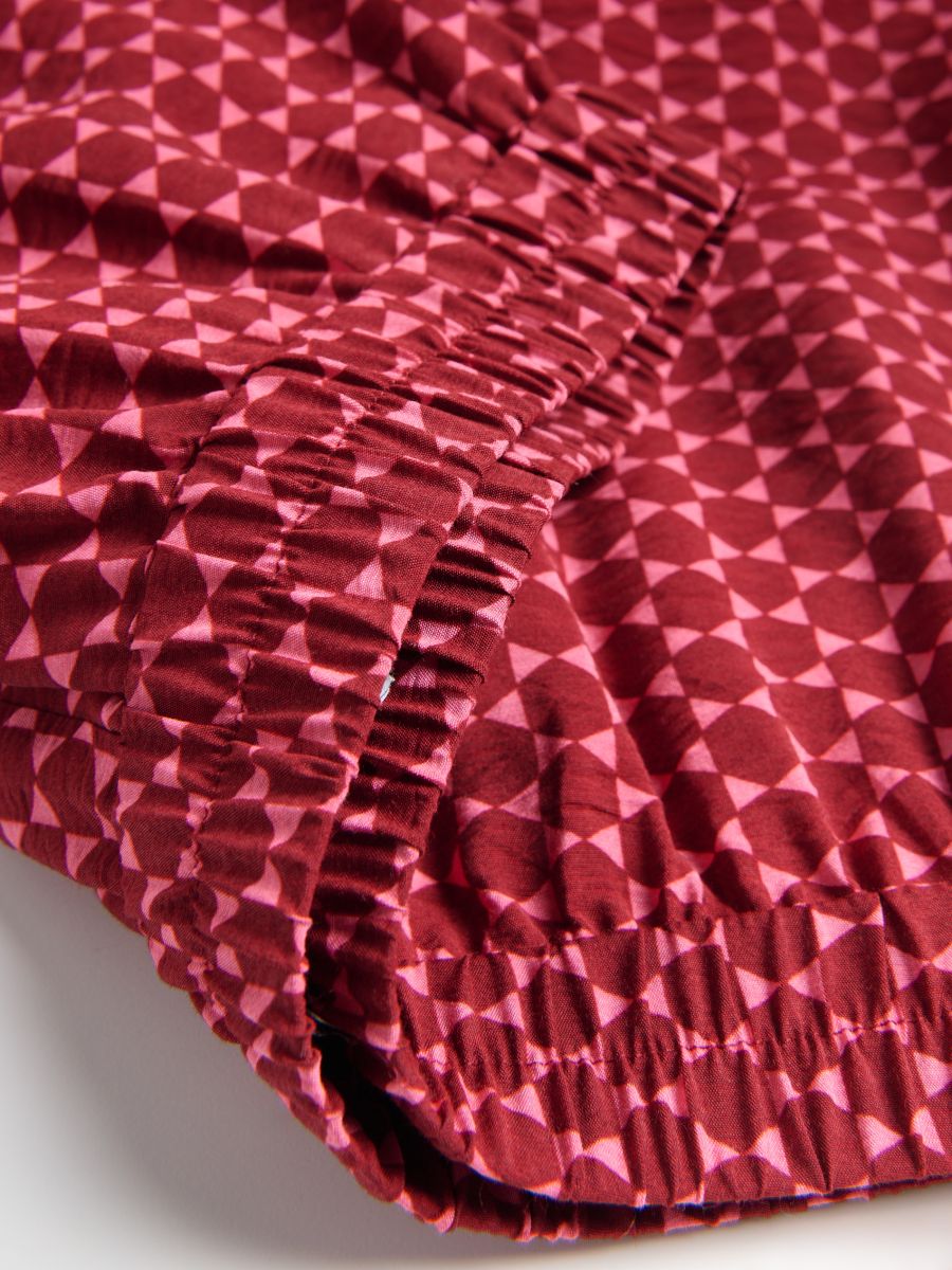 Patterned trousers - pink - RESERVED - 2
