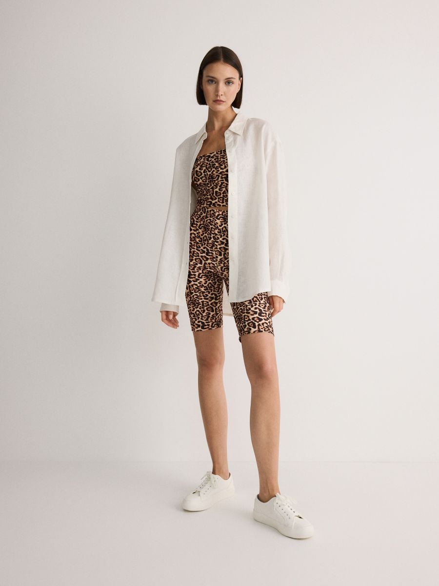 Top with animal print - multicolor - RESERVED - 6