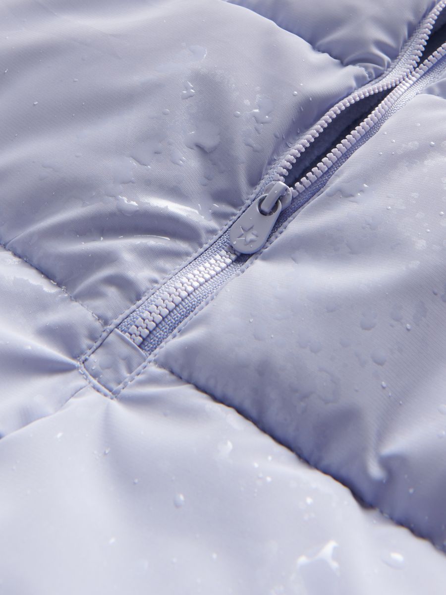 Insulated trousers with braces - pale blue - RESERVED - 9