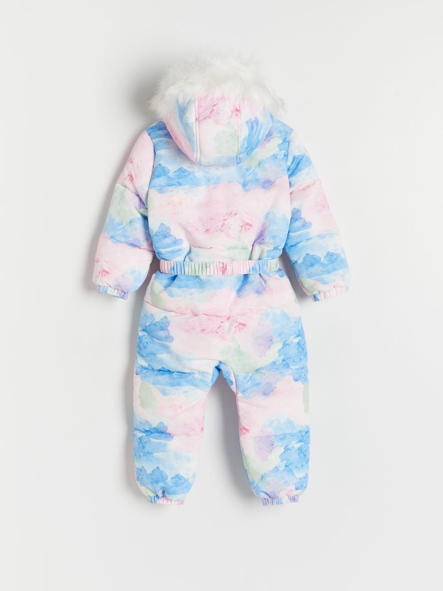 Insulated snowsuit with mittens - multicolor - RESERVED - 4