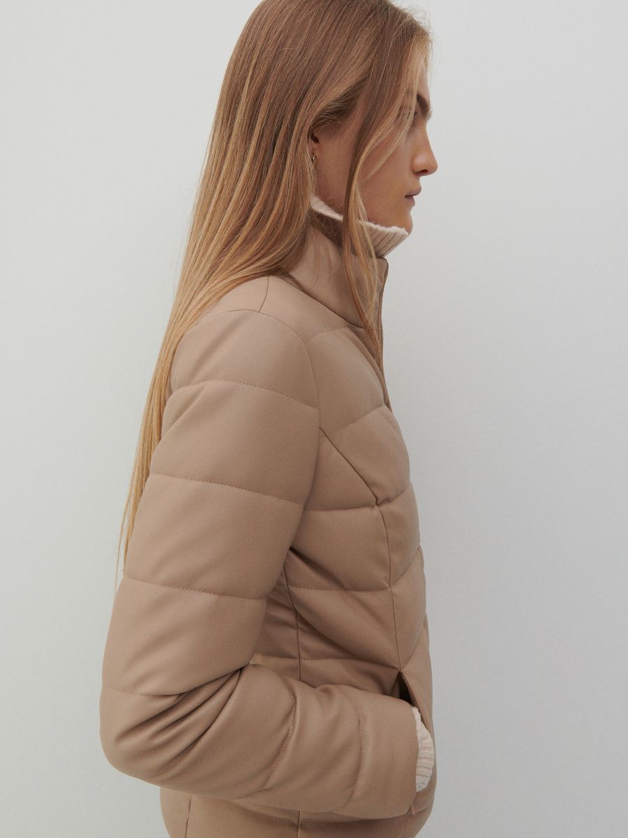 LADIES` OUTER JACKET - bež - RESERVED - 5