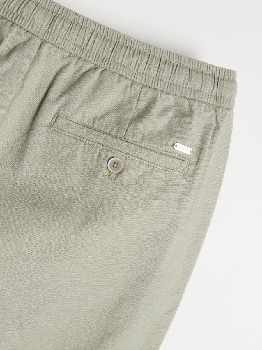Regular pantalone - svetlo zelena - RESERVED - 4