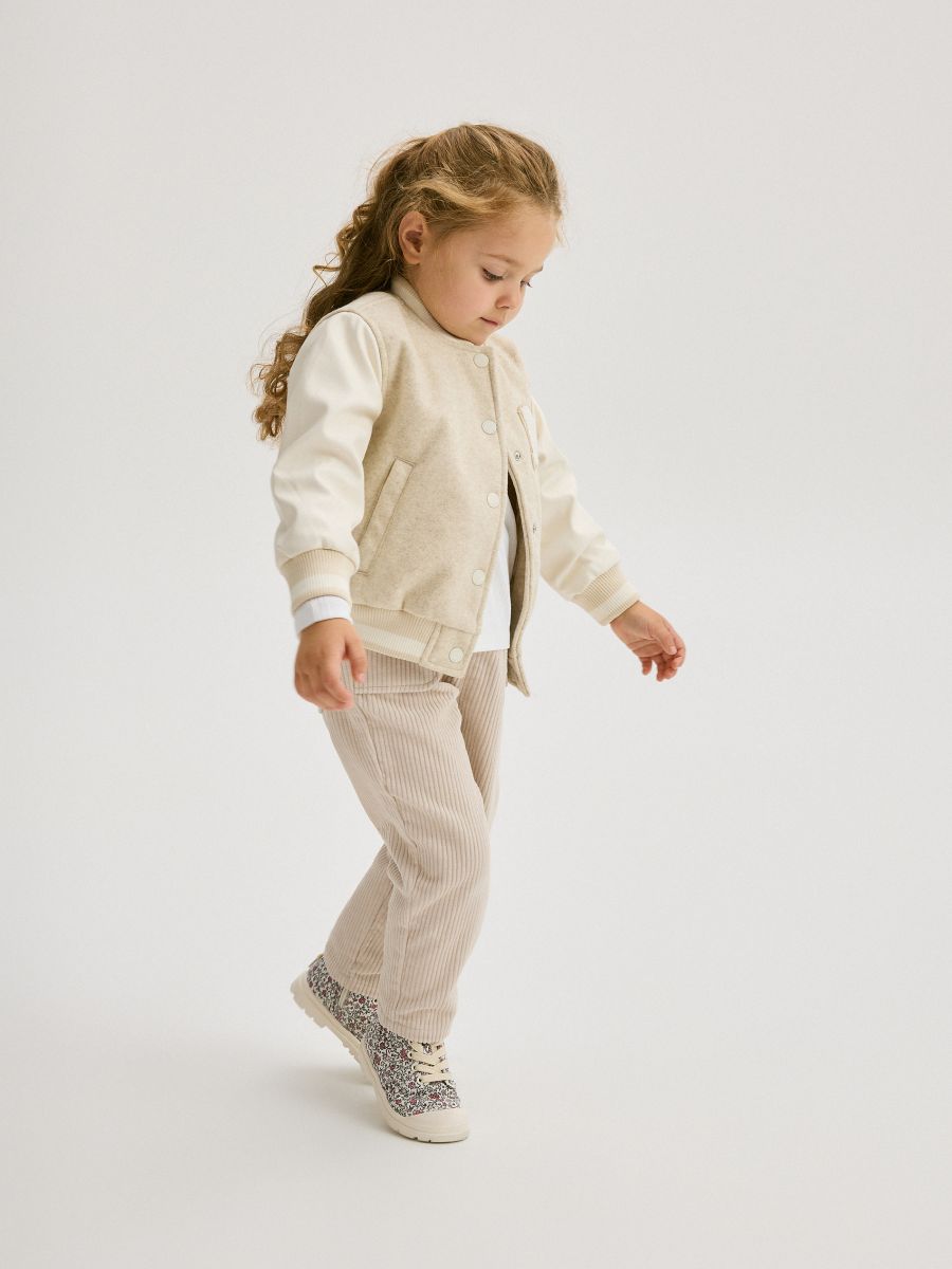 Bomber jacket - beige - RESERVED - 5