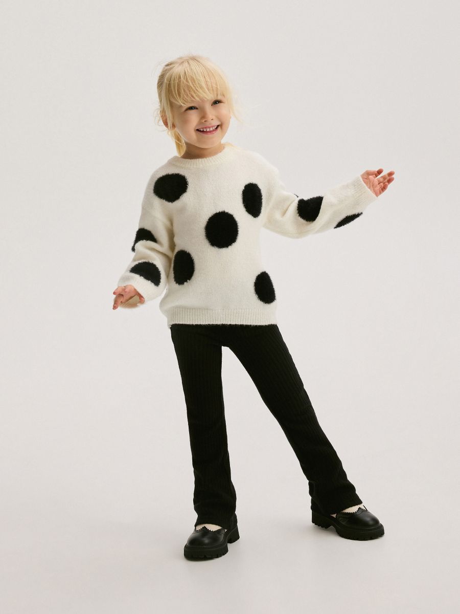 Pull à pois - Multicolore - RESERVED - 4